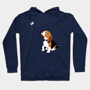 Daydreaming Beagle Puppy Hoodie